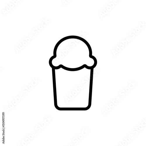 ice cream soft icon