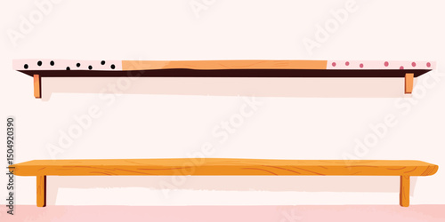 Minimalist shelf, simple in...