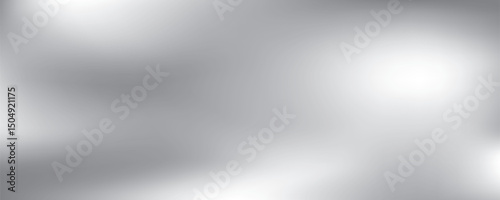 Abstract white and gray gradient background. Vector illustration.