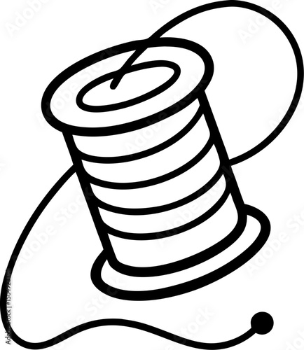 Sewing and Needlework - Line Icons