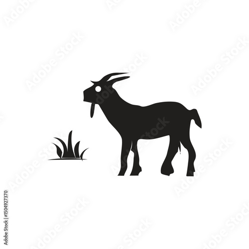 Goat animal vector illustration. Goat animal images can be cooked in various variations, goat milk also has many benefits and its meat can be used to increase blood pressure.