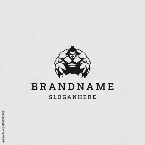 Sumo logo vector icon illustration