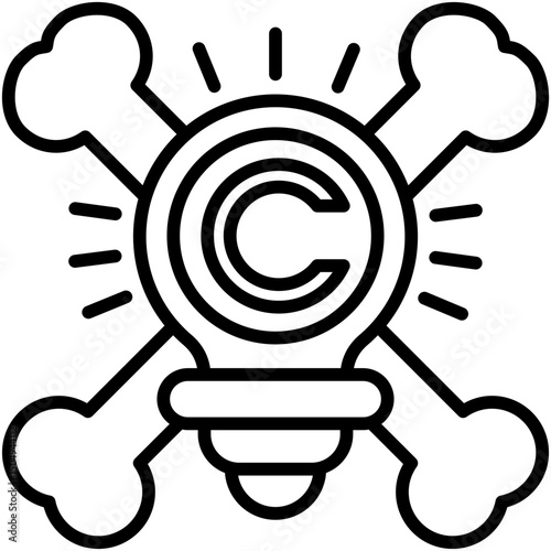 Intellectual Piracy Icon