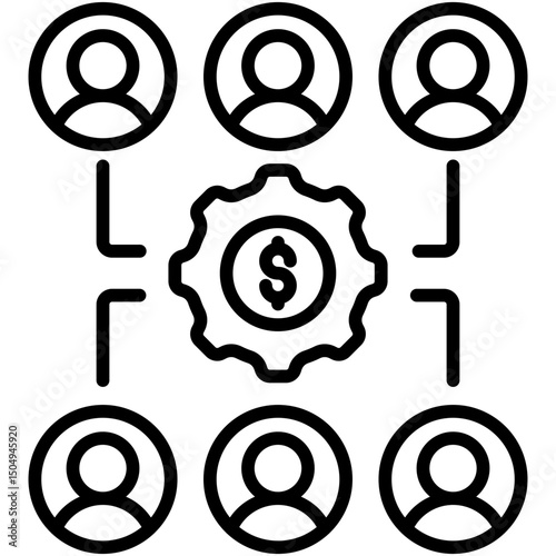 Crowdfunding Icon
