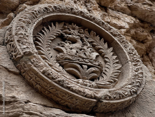 A decorative Greek plaque f...