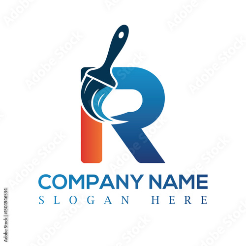 R letter modern logo design, logo design , minimalist logo design, corporate logo design