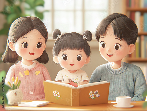 A portrayal of a three-gene...