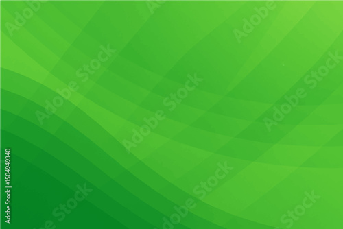 Abstract green vector gradient abstract background design.