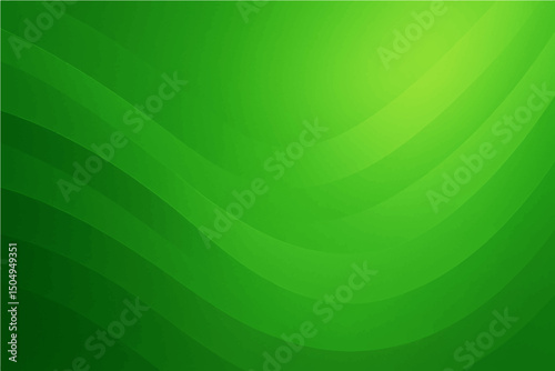 Abstract green vector gradient abstract background design.
