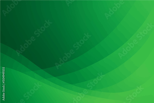 Abstract green vector gradient abstract background design.