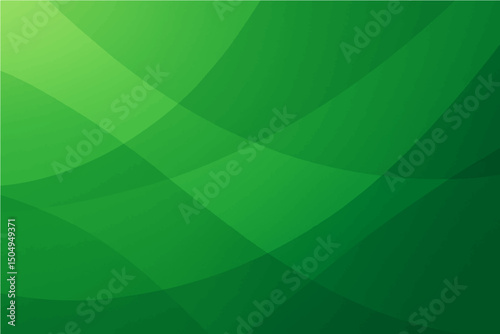 Abstract green vector gradient abstract background design.