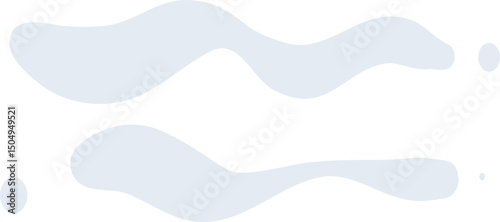 Abstract Fluid Shape 