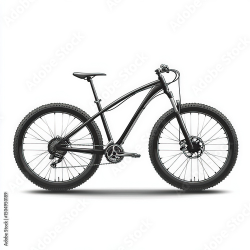 mountain bike silhouette , ...