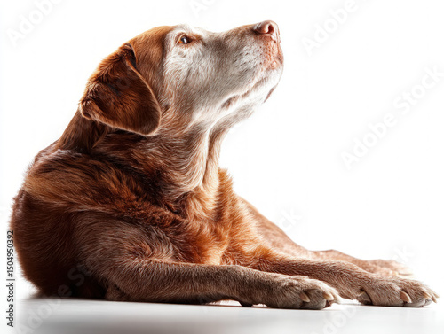 Retriever isolated: Labrado...