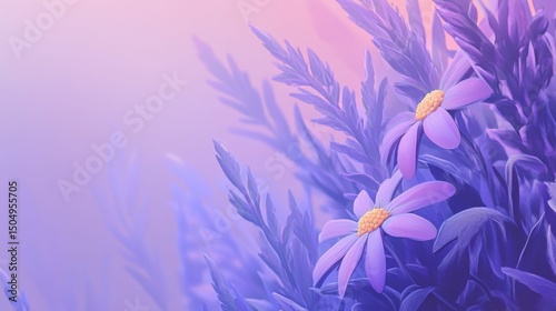 purple crocus flowers