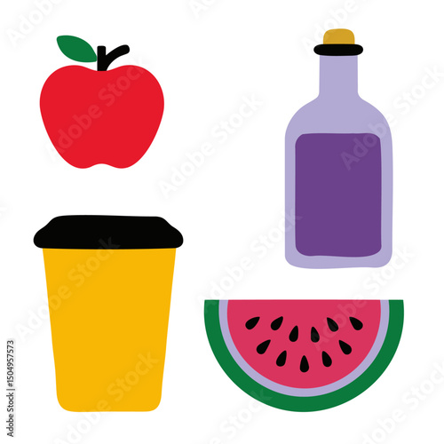 a bottle of juice