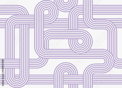 Seamless Abstract Border Pattern – Light Purple Accent. Ideal for subtle, clean design needs like branding, layout backgrounds, and stationery.	