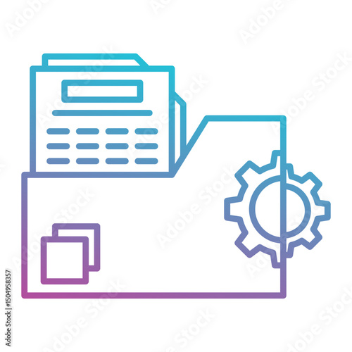 Folder management icon