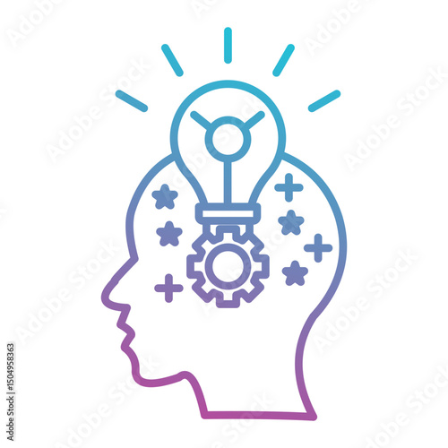 creative thinking icon