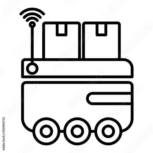 delivery robot icon