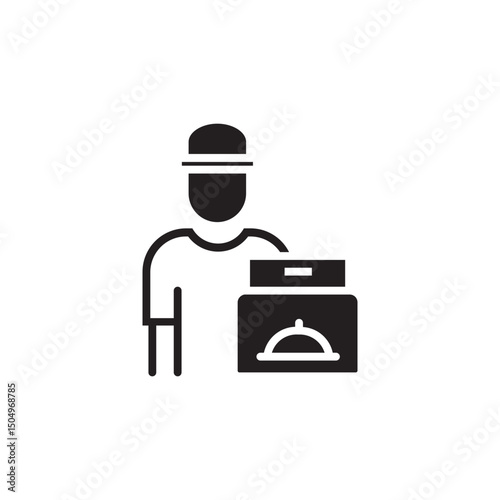 food delivery person