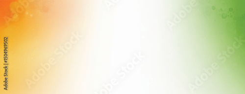 india watercolor greeting orange, green, Tricolor, banner, independence day, republic day, design 15 august, 26 january, saffron, kesari, brush, stroke, print, grunge, splash, banner, poster,