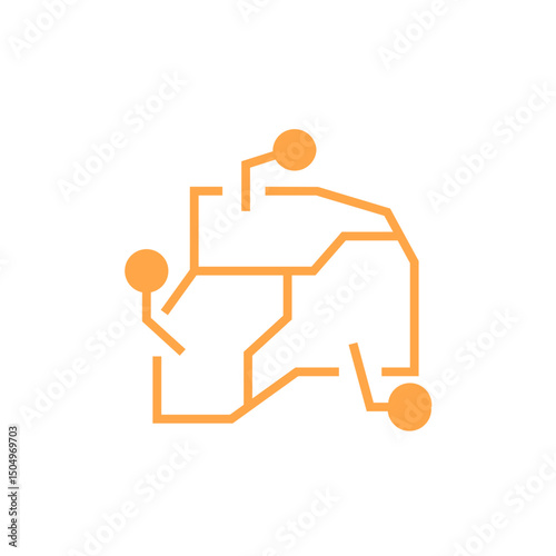 food delivery map