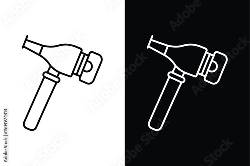 Otoscope Vector Design Template. Clean and Modern Medical Tool Icon