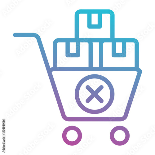 abandoned cart icon