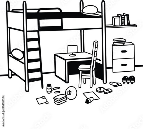 Bunk Bed Room