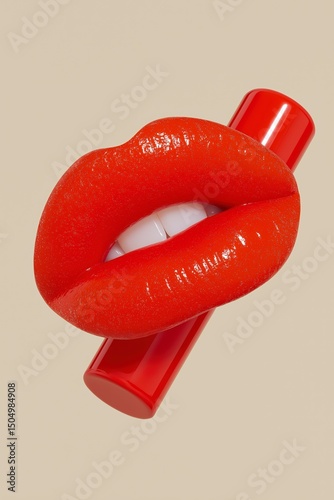Red Lips and Lipstick