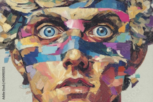 David's Colorful Eyes