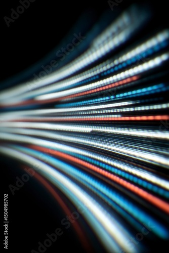 Abstract Light Trails
