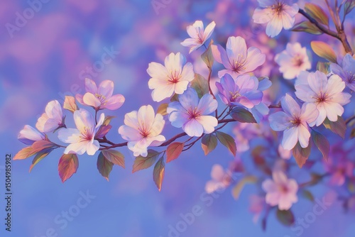 Cherry Blossoms in Bloom
