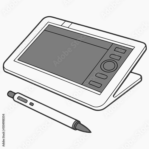 graphic tablet new qualityful design & vector art