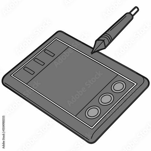 graphic tablet new qualityful design & vector art