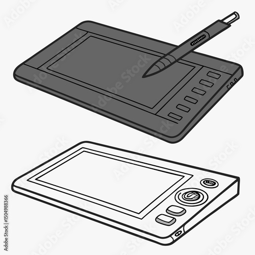 graphic tablet new qualityful design & vector art