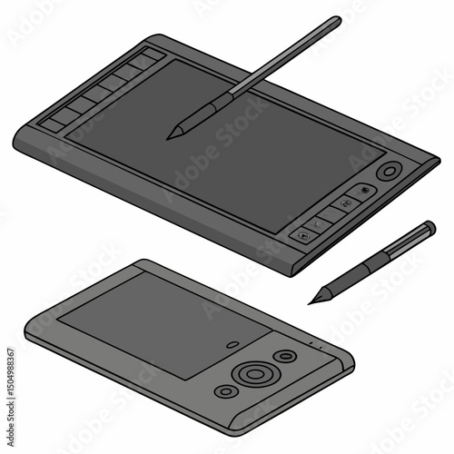 graphic tablet new qualityful design & vector art
