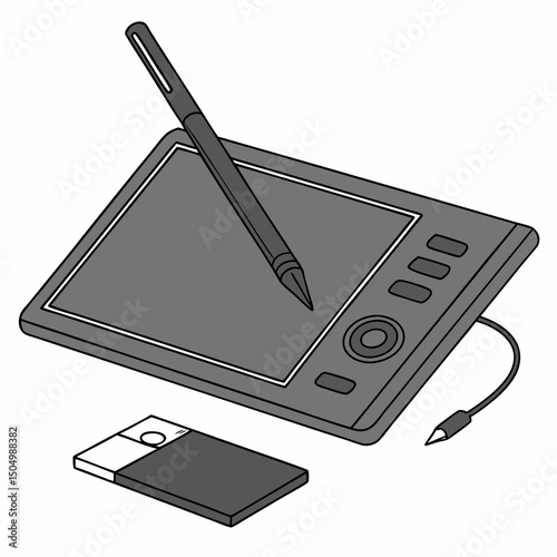 graphic tablet new qualityful design & vector art