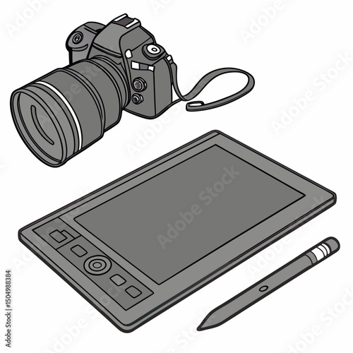 graphic tablet new qualityful design & vector art