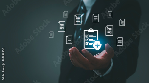 Users evaluate digital medical platform services and healthcare evaluation, online medical documents, patient history, physical examination, treatment