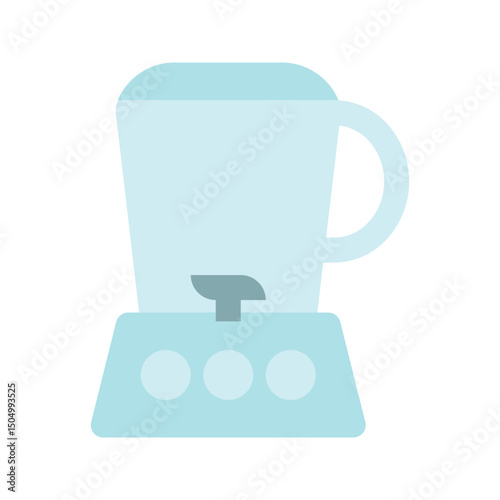 Blender icon. Ideal for kitchen or smoothie preparation designs.