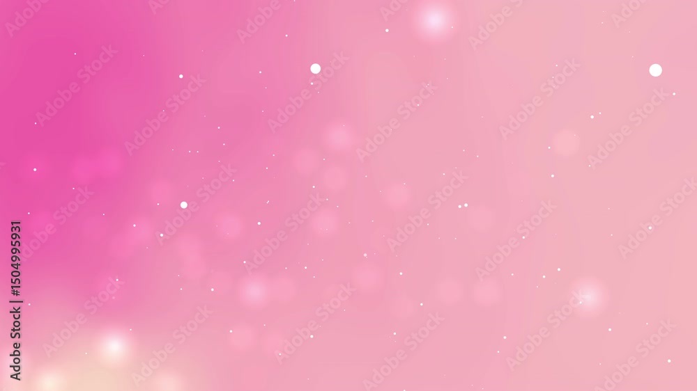 romantic pink gradient with simple light and particle effect looked blur particle. perfect for valentine background, wallpaper desktop valentine theme, advertisement and etc