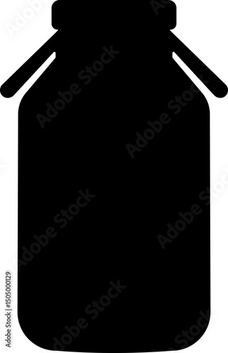 Barrel oil drum icon in flat style. isolated on transparent background