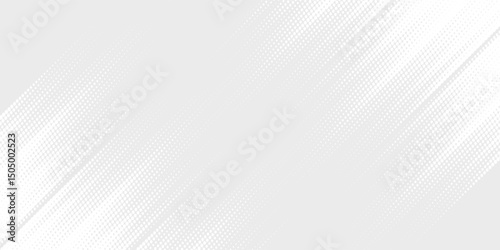 Dot white gray wave light technology texture background. Abstract big data digital concep dot modern