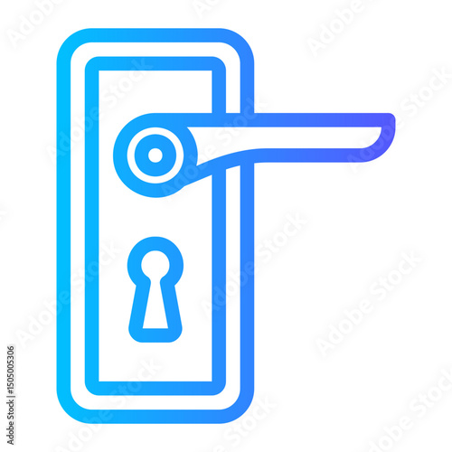 doorknob gradient icon