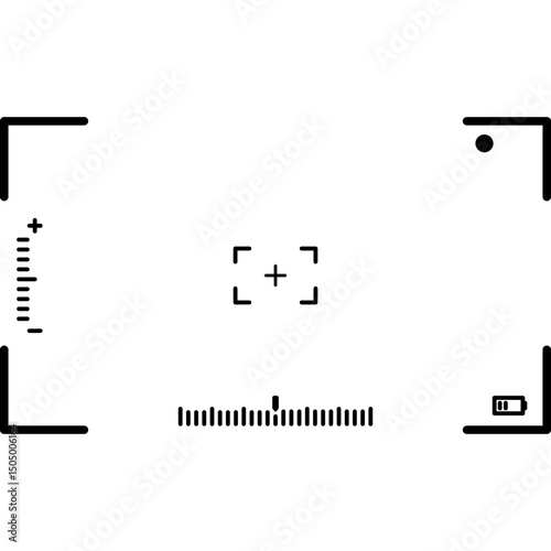 Video Camera Border Frame
