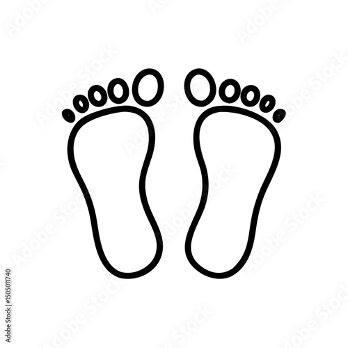 feet icon