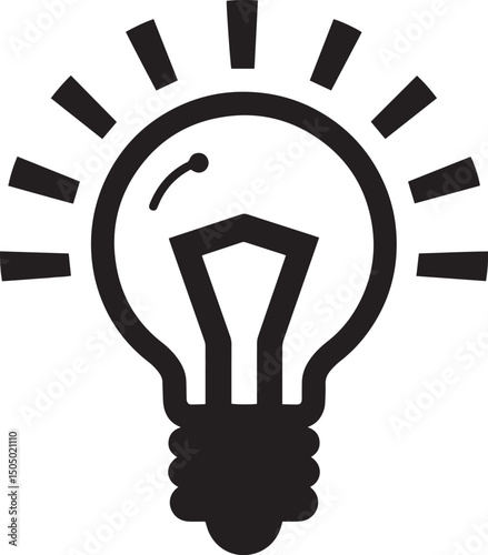simple black icon on white background demonstrating enhance content icon black on white background,