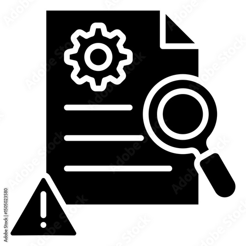 Risk Analysis Icon